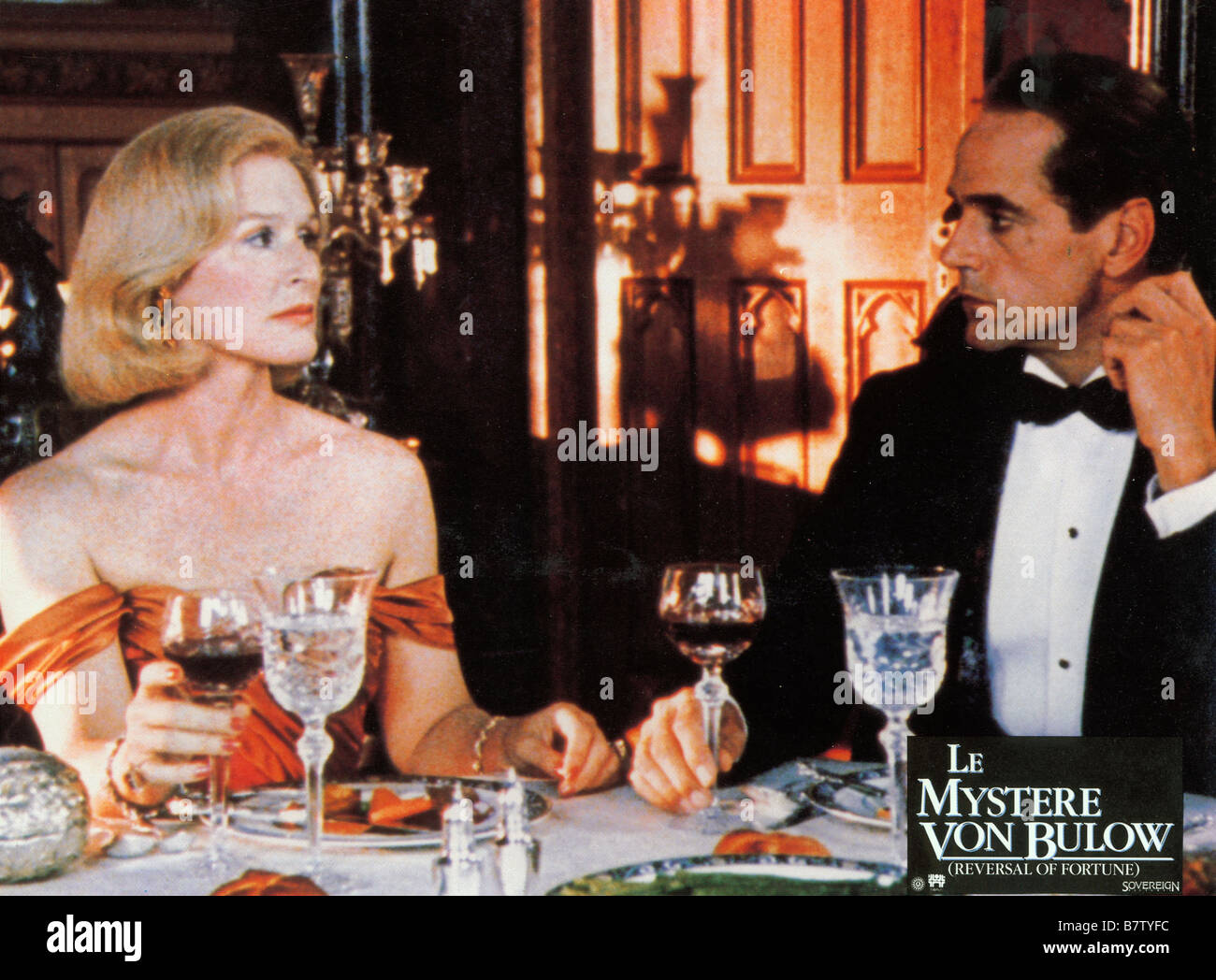 Inversione di fortuna Anno: 1990 USA Glenn Close Jeremy Irons Direttore: Barbet Schroeder Foto Stock
