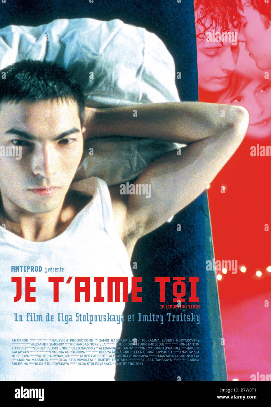 Voi, io amo Ya tebya lyublu Anno : 2004 - Russia Direttore: Olga Stolpovskaja, Dimitry Troitsky Damir Badmaev poster (fr) Foto Stock