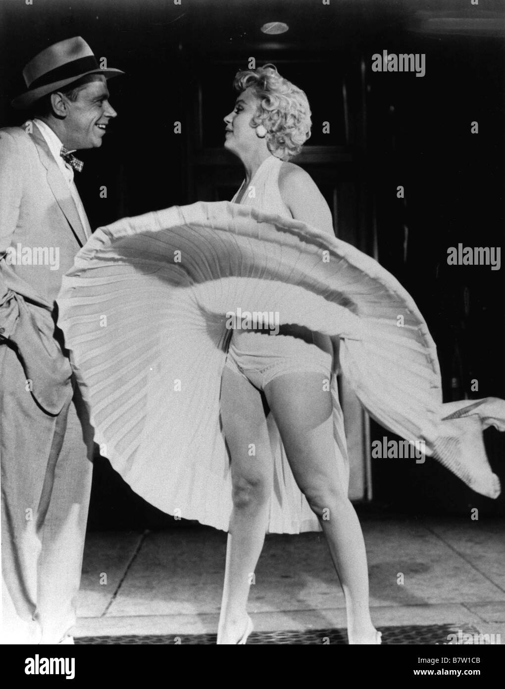 Sette anni di prurito Anno: 1955 USA Marilyn Monroe Tom Ewell Direttore : Billy Wilder Foto Stock