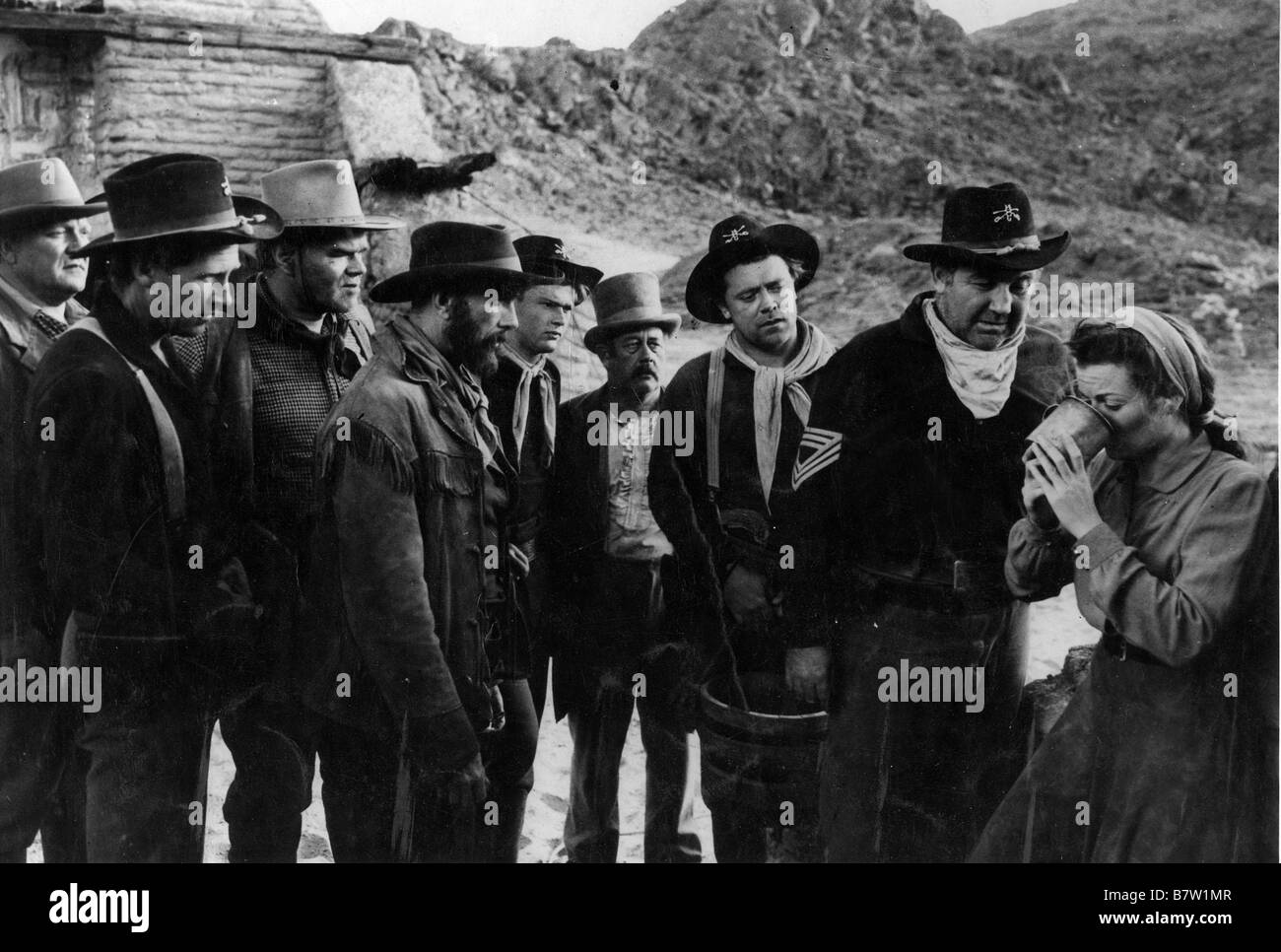 Le sabre et la flèche ultimo dei Comanches Anno: 1953 USA Broderick Crawford, Lloyd ponti Direttore: André De Toth Foto Stock