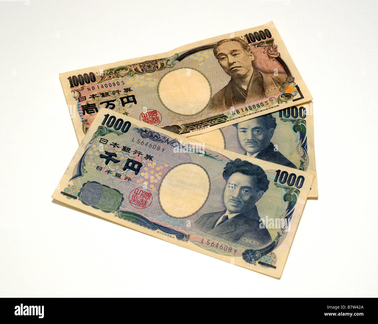 Giappone Banconote Foto Stock