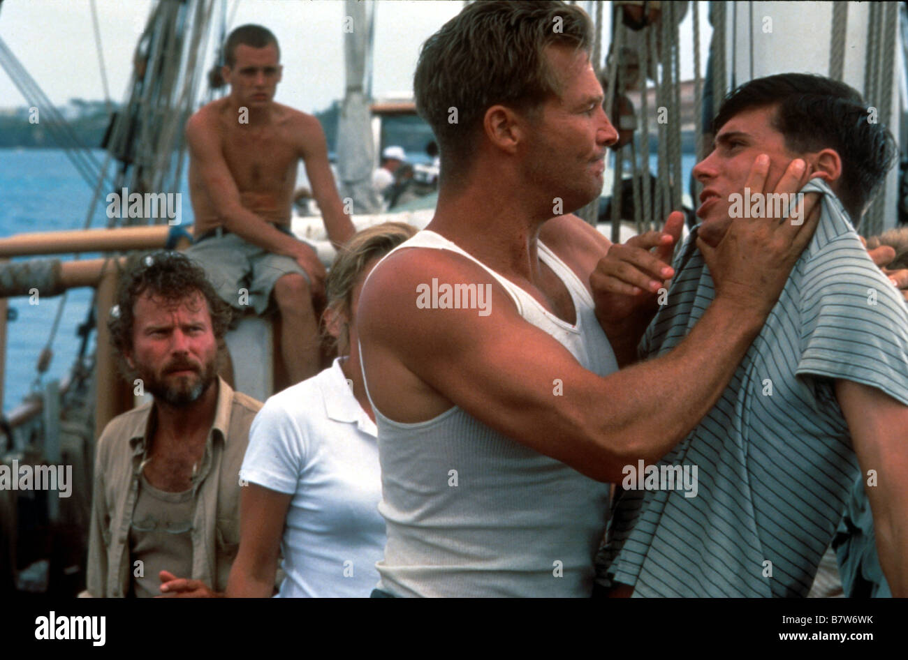 White Squall Anno: 1996 USA Jeff Bridges , Caroline Goodall , John Savage Direttore: Ridley Scott Foto Stock