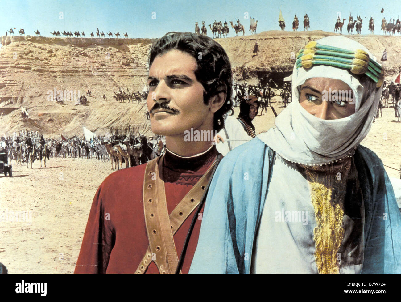 Lawrence d'Arabia Anno: 1962 - REGNO UNITO Peter O'Toole, Omar Shariff, Direttore: David Lean Foto Stock