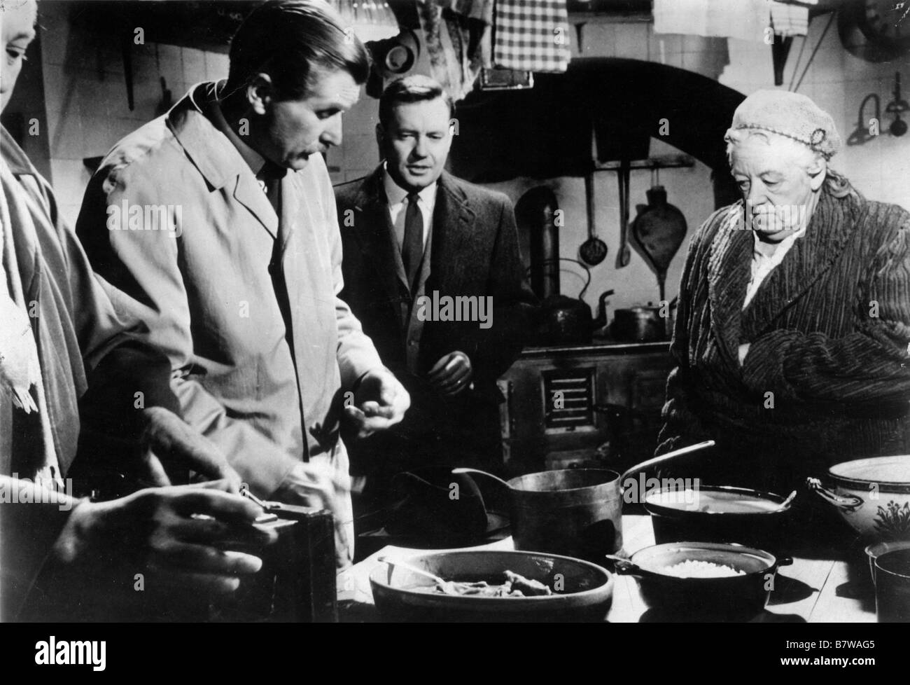 Omicidio ha detto anno: 1961 Regia: George Pollock Charles "Bud" Tingwell, Margaret Rutherford adattamento di un romanzo di Agatha Christie Foto Stock