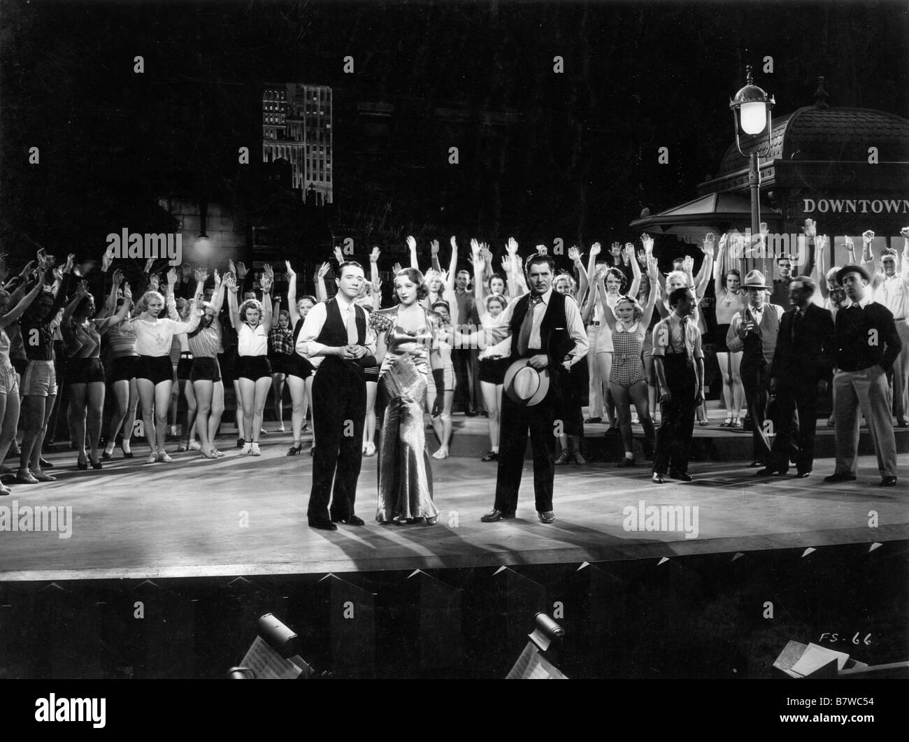 42eme rue 42nd Street / quarante deuxième rue Anno: 1933 USA warner Baxter, Bebe Daniels Direttore: Lloyd Bacon Foto Stock