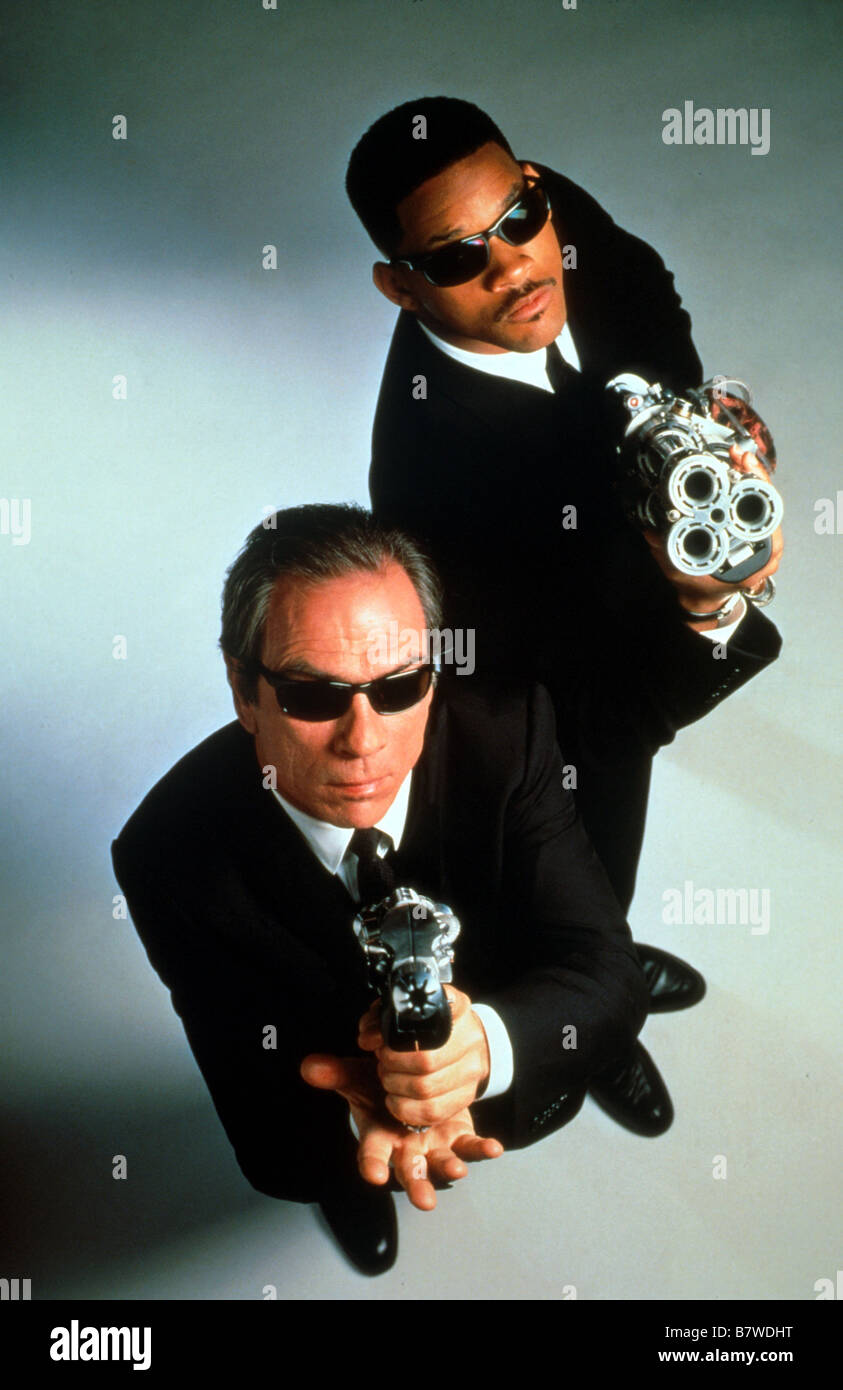Men in Black Anno: 1997 USA Direttore: Barry Sonnenfeld Will Smith Tommy Lee Jones Foto Stock