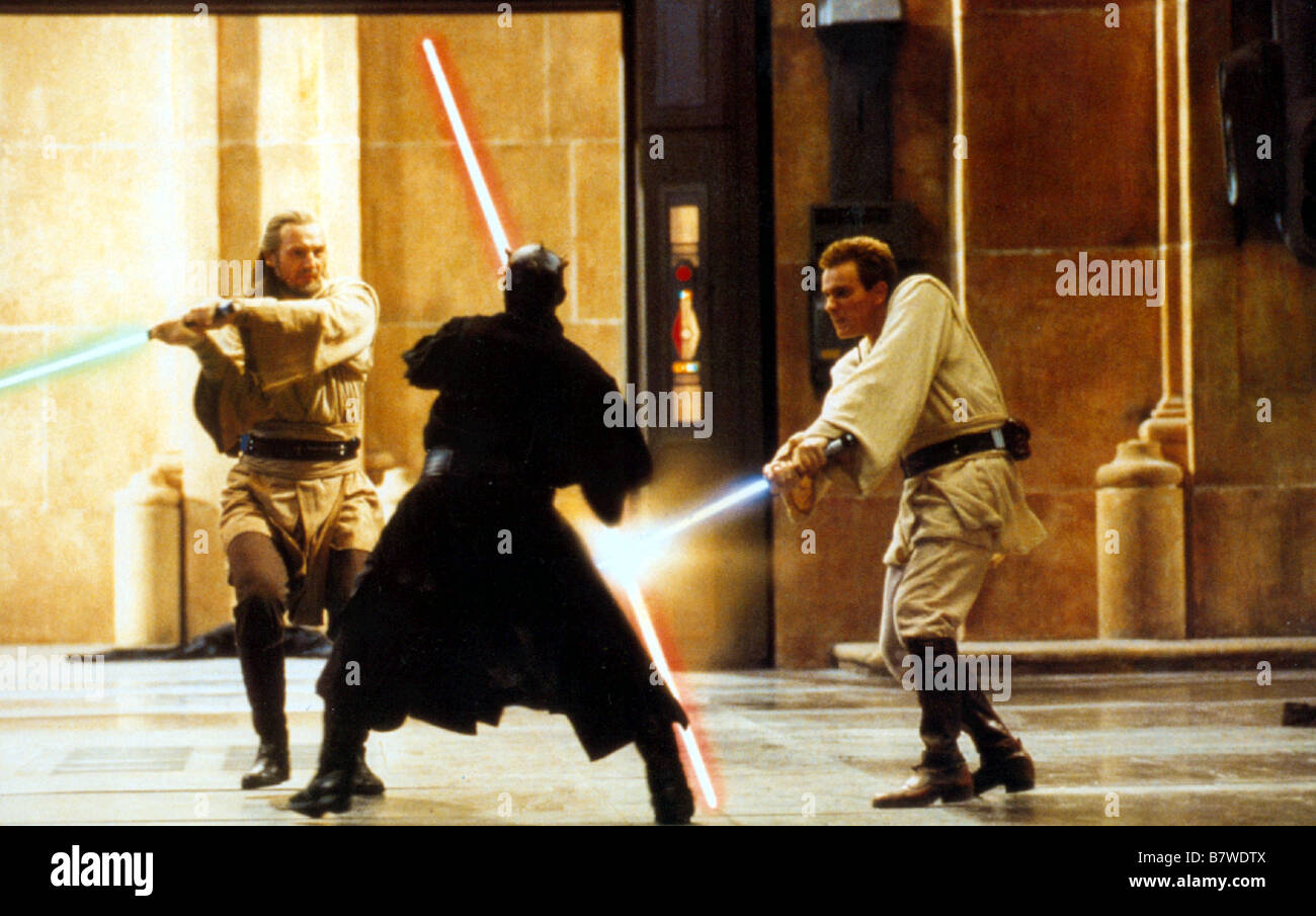 Episodio i la minaccia fantasma come qui gon jinn 1999 immagini e
