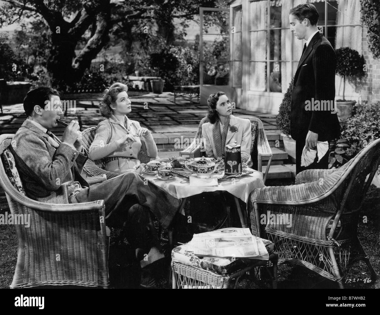 La signora Miniver Anno: 1942 USA Greer Garson Richard Ney Teresa Wright Direttore: William Wyler Foto Stock