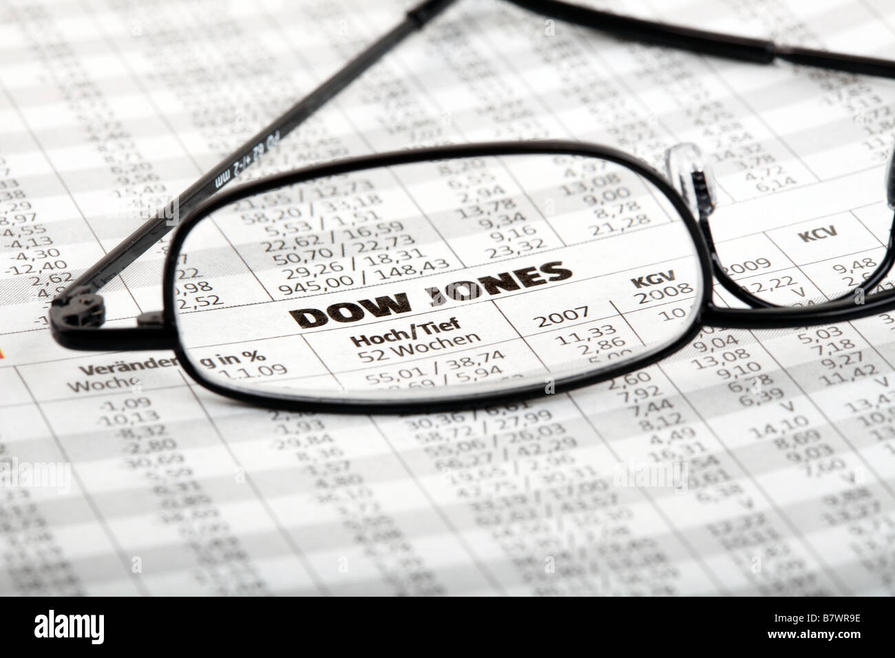 Dow Jones Foto Stock