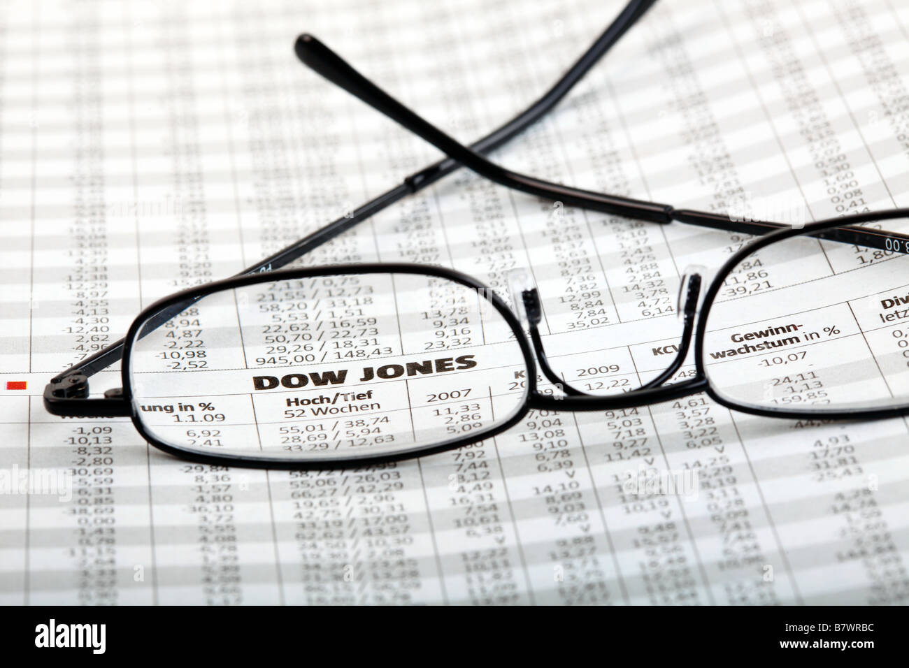 Dow Jones Foto Stock