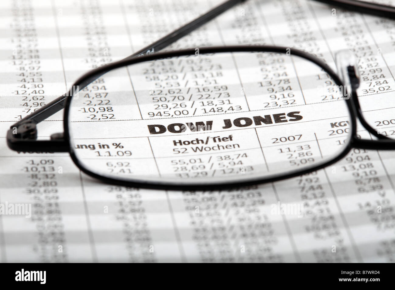 Dow Jones Foto Stock