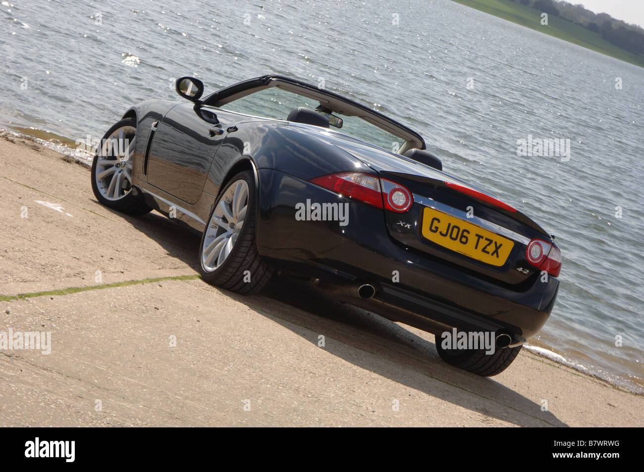 2006 la Jaguar XK lusso auto sportive cabrio Foto Stock
