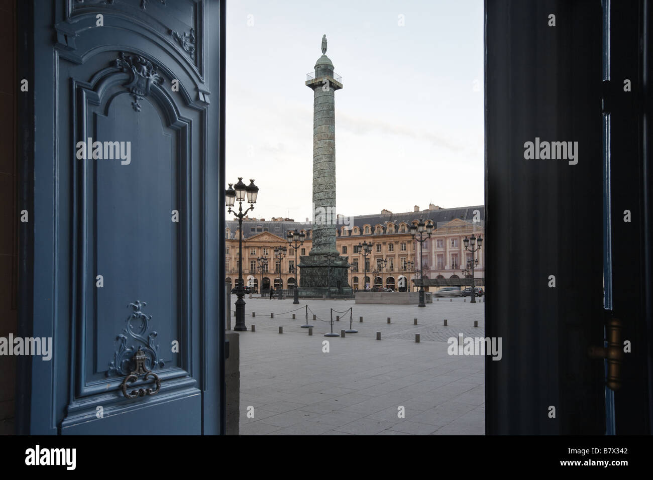 Place Vendome, Parigi, Francia Foto Stock