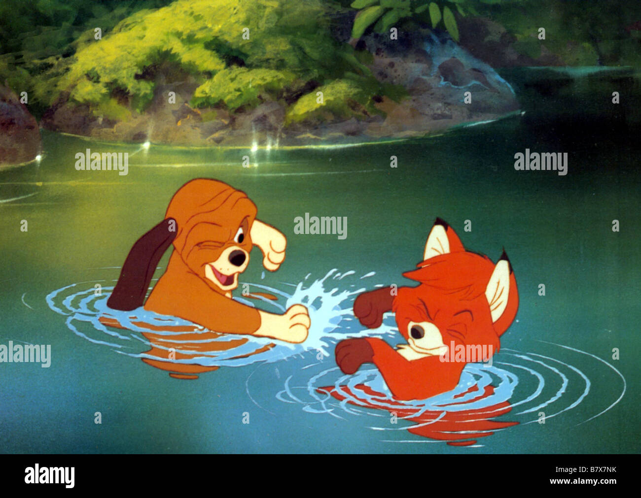The fox and the hound disney immagini e fotografie stock ad alta ...