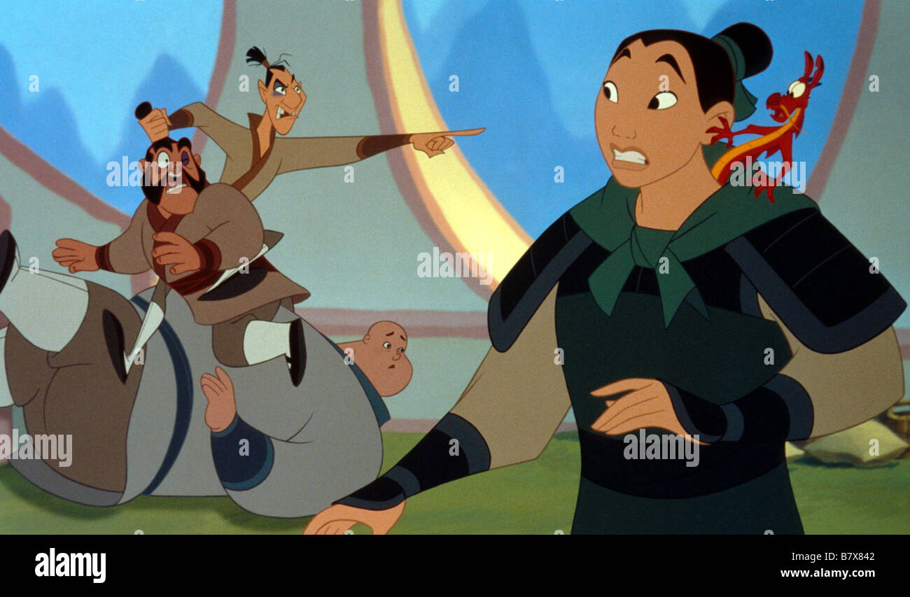 Mulan Anno: 1998 USA Direttore: Tony Bancroft Barry Cook animazione Foto Stock