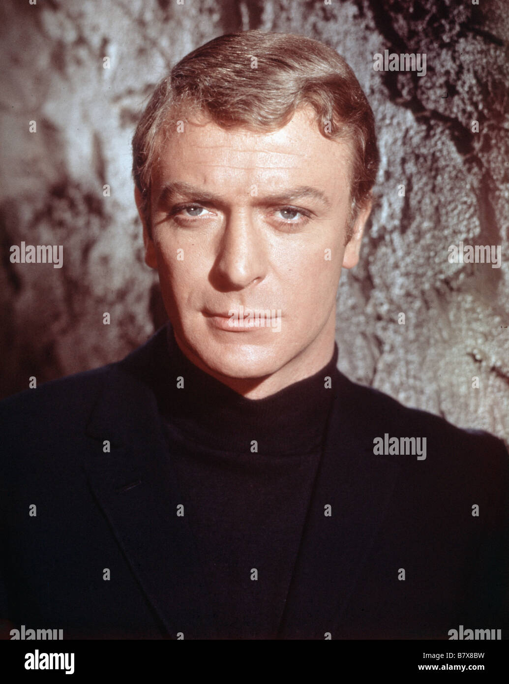 Michael Caine Michael Caine Michael Caine Foto Stock