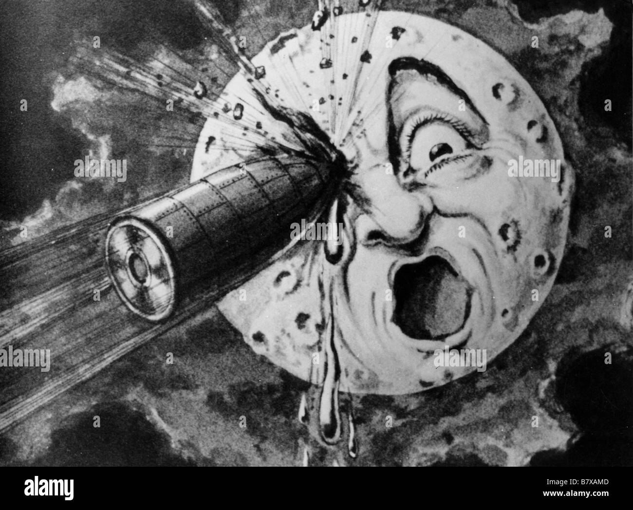 Le Voyage dans la lune viaggio verso la luna / un viaggio verso Marte Anno: 1902 - FRANCIA DIRETTORE: Georges Méliès Foto Stock