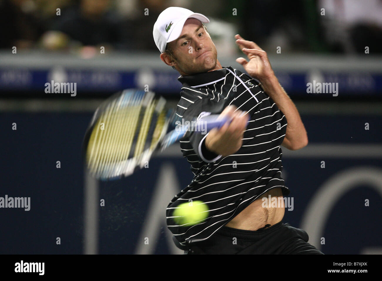 Andy Roddick USA 1 OTTOBRE 2008 Tennis AIG Japan Open Tennis Championships 2008 Mens Singles ad Ariake Colosseum Tokyo Giappone Foto di YUTAKA AFLO SPORT 1040 Foto Stock