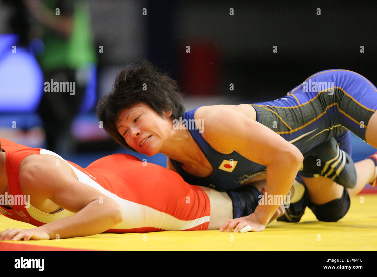 Hitomi Sakamoto JPN Ottobre 11 2008 2008 Wrestling Senior Wrestling femminile Campionati del Mondo Womens stile libero 51kg a 1nd palestra di Yoyogi Tokyo Giappone Foto di Akihiro Sugimoto AFLO SPORT 1080 Foto Stock