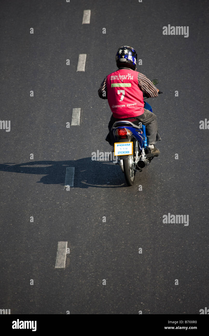 Moto Taxi Bangkok in Thailandia Foto Stock