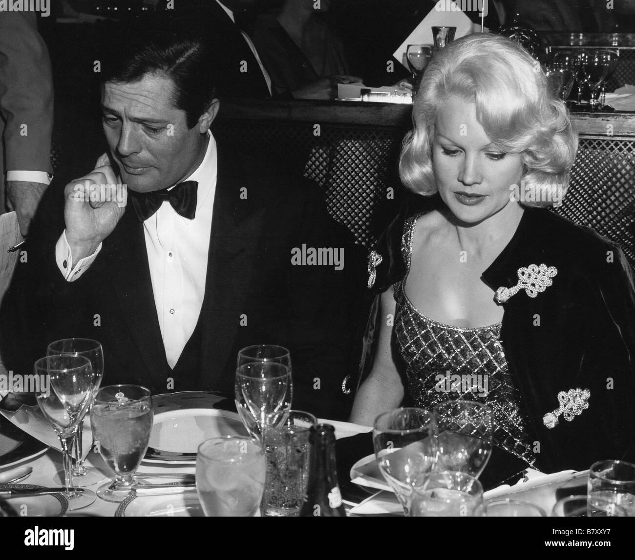 Marcello Mastroianni Marcello Mastroianni Caroll Baker, Marcello Mastroianni Foto Stock