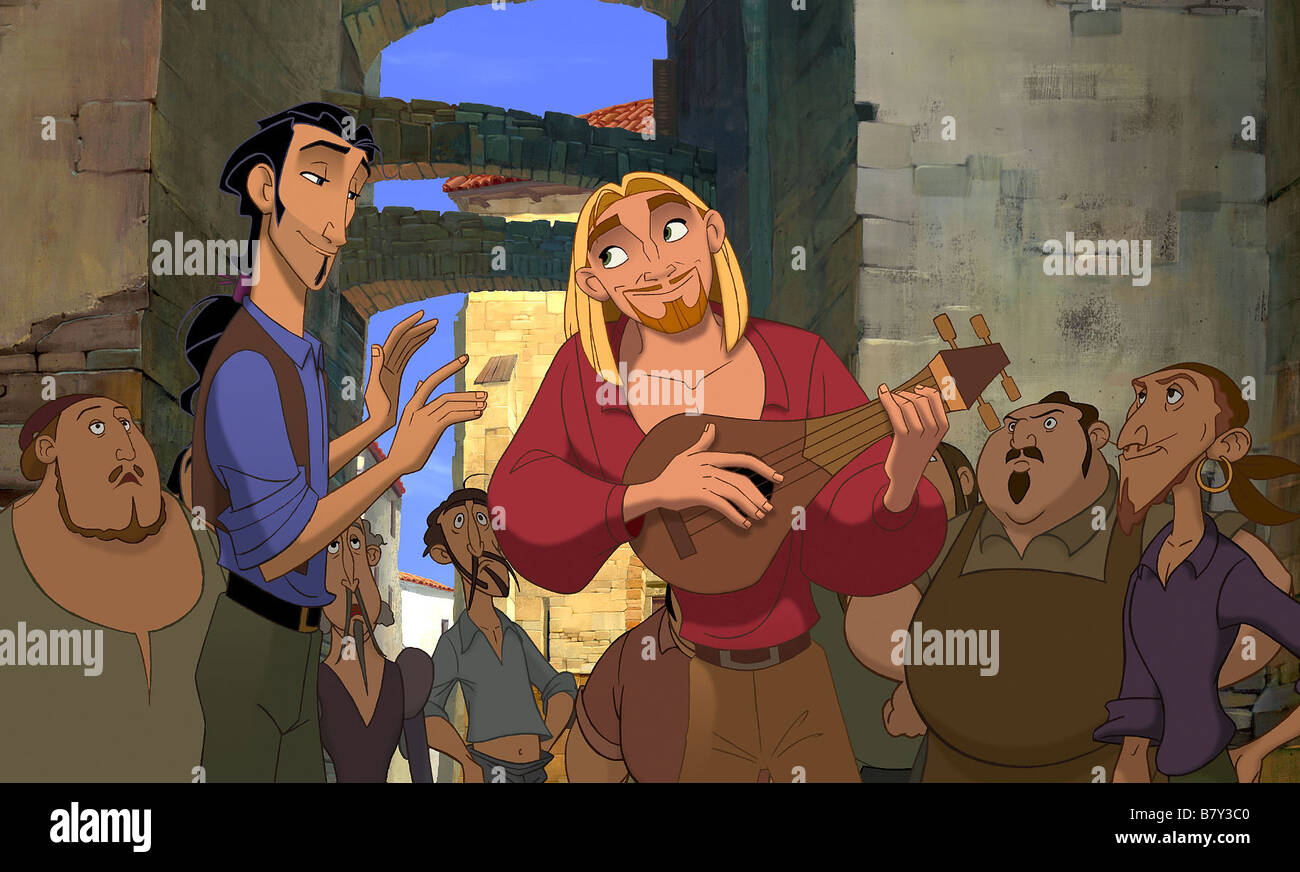 La strada per El Dorado Anno: 2000 USA Direttore: Bibo Bergeron sarà Finn animazione Foto Stock