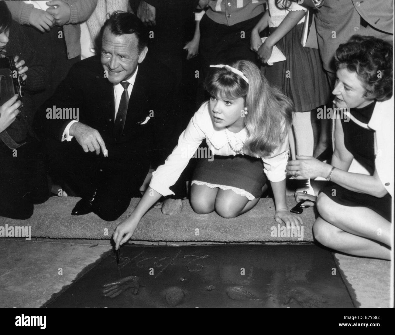 John Mills John Mills John Mills , Hayley Mills , Maria Hayley Bell Foto Stock