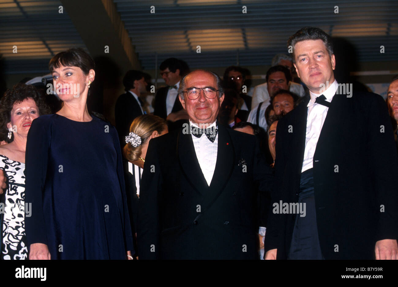 David Lynch David Lynch David Lynch au festival de Cannes Foto Stock