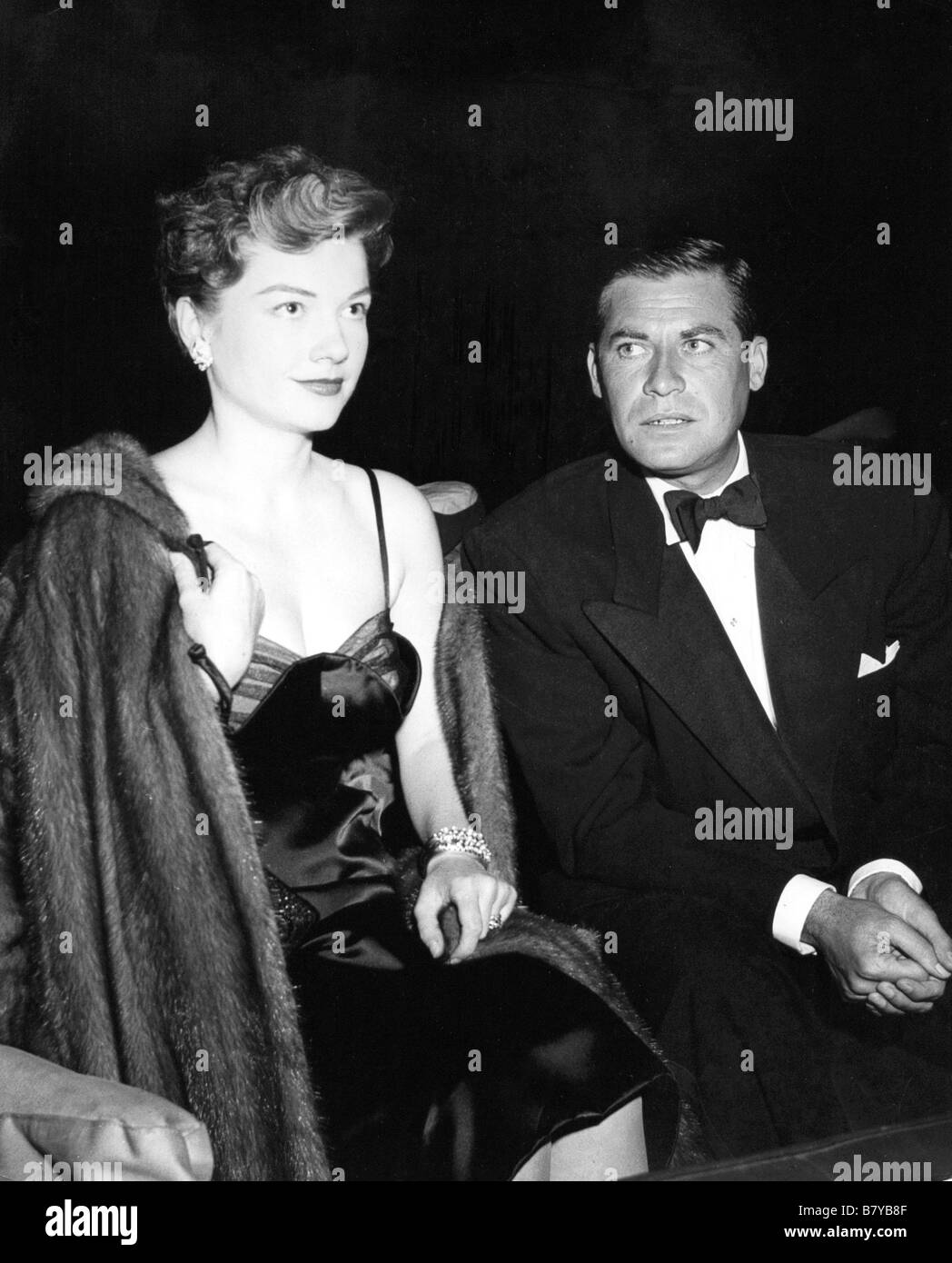 Anne Baxter Anne Baxter Anne Baxter, John Hodiak Foto Stock