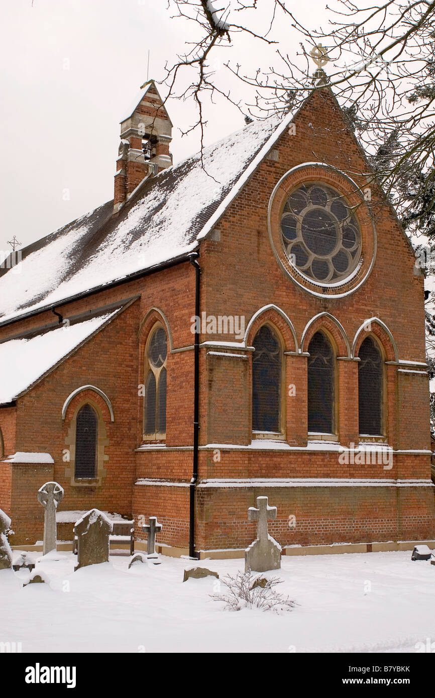 Tutti i Santi della Chiesa", Ascot Berkshire Foto Stock