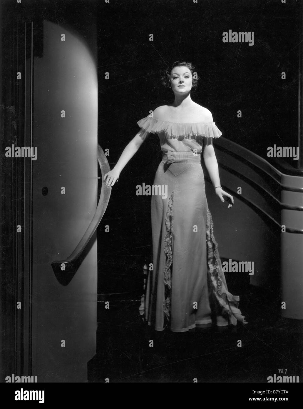 Myrna Loy Myrna Loy Myrna Loy Foto Stock