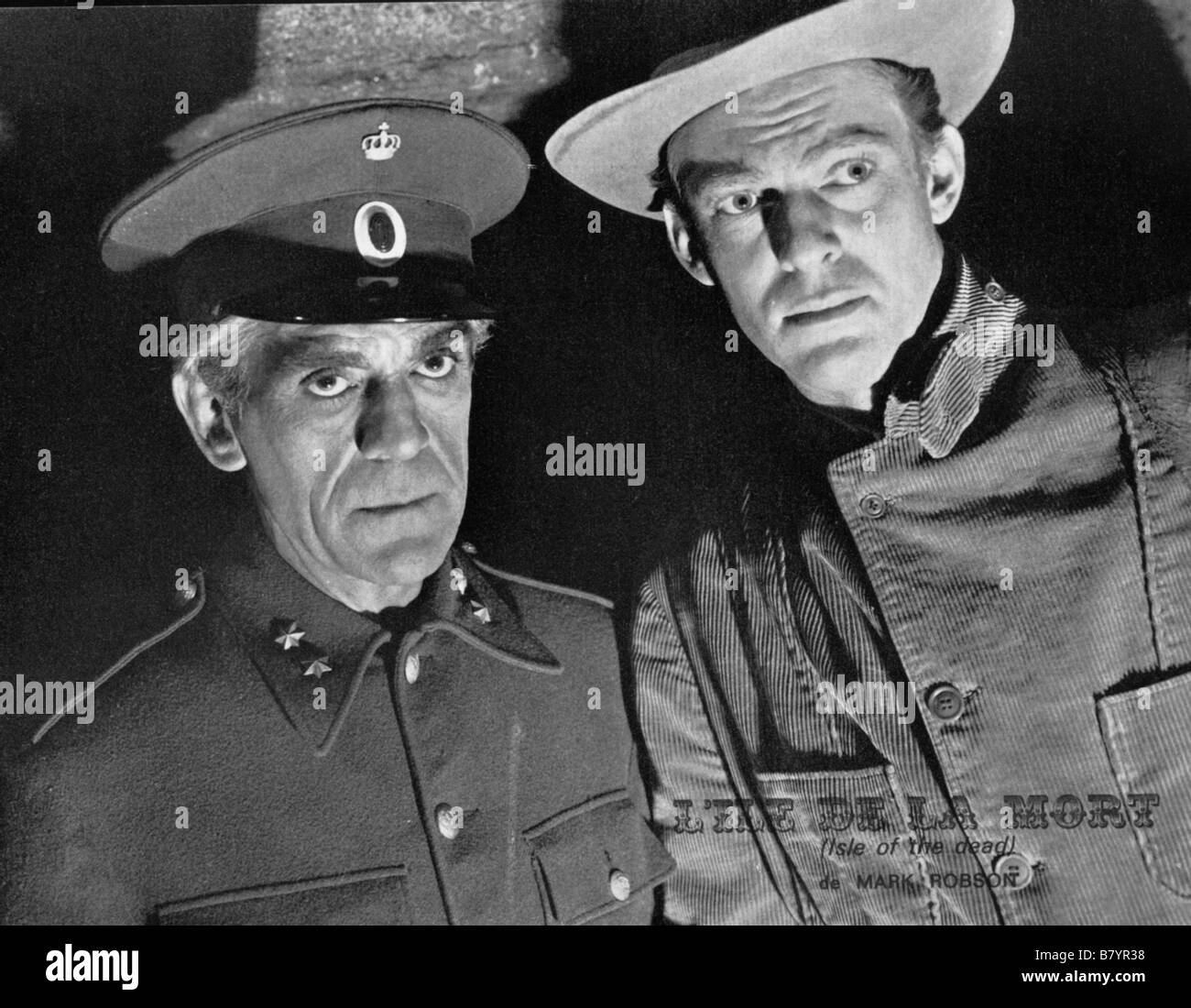 L'Ile de la mort l'Isola dei Morti Anno: 1945 USA Boris Karloff , Marc Cramer Direttore: Mark Robson Foto Stock