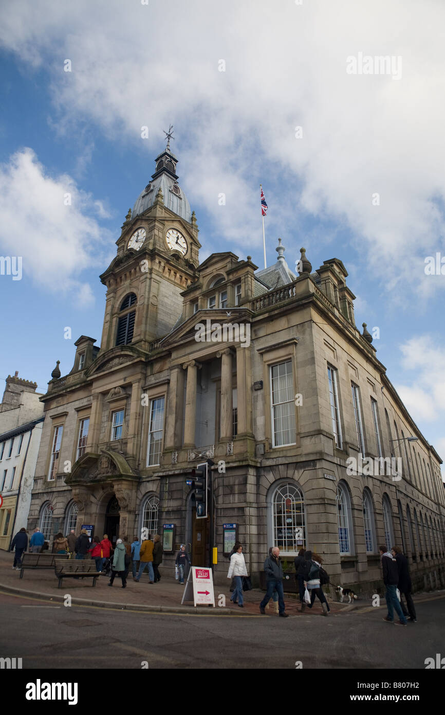 Kendal Town Hall Foto Stock