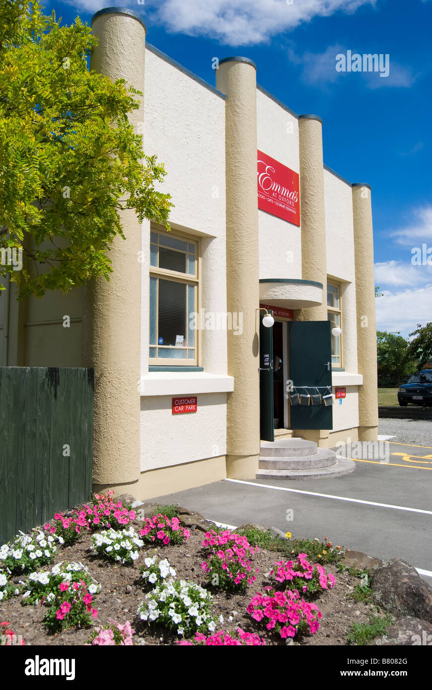 Emma's Boutique, Oxford Street, Oxford, Waimakariri District, Canterbury Region, isola del Sud, nuova Zelanda Foto Stock