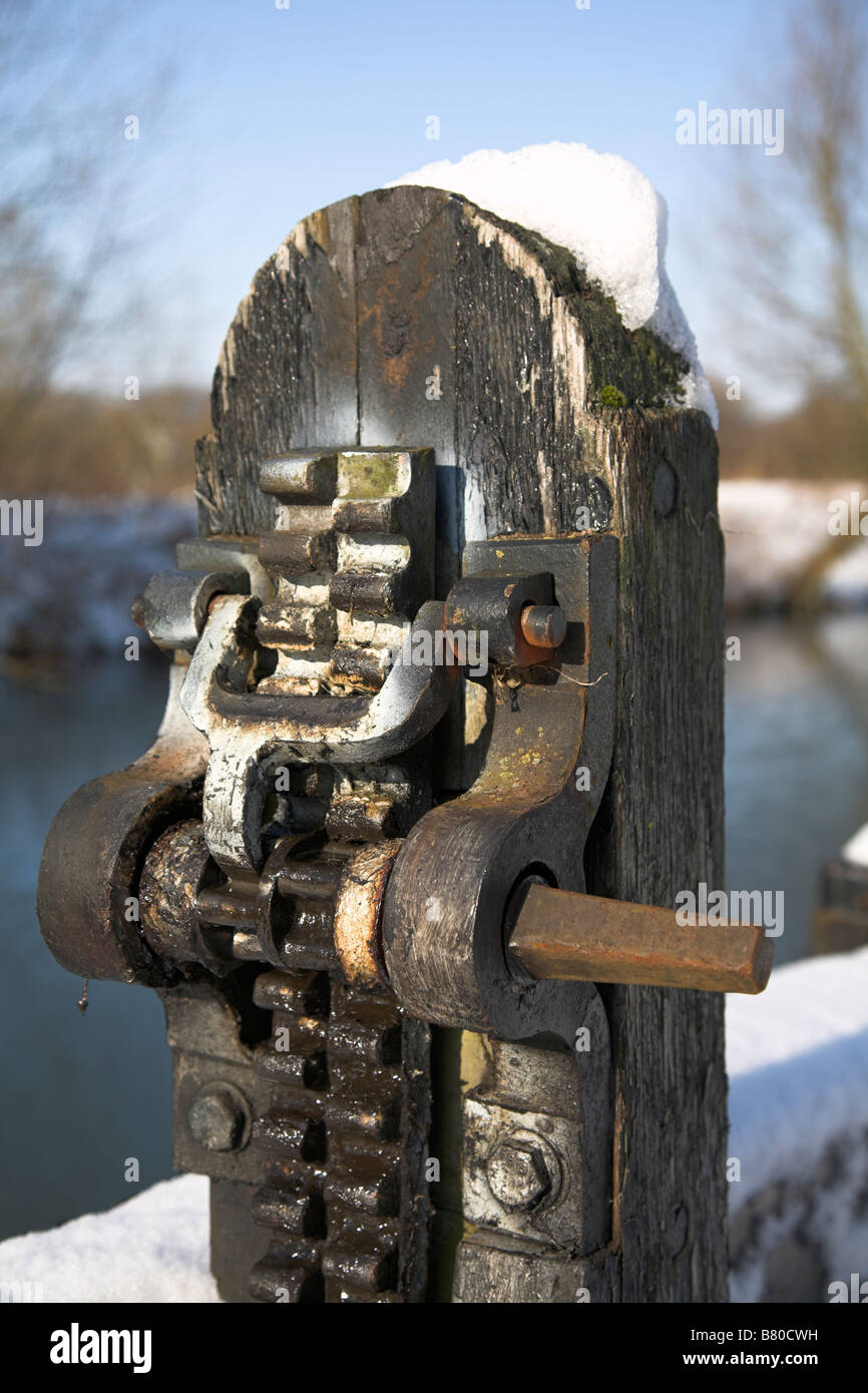 Canal di blocco marcia di avvolgimento Foto Stock