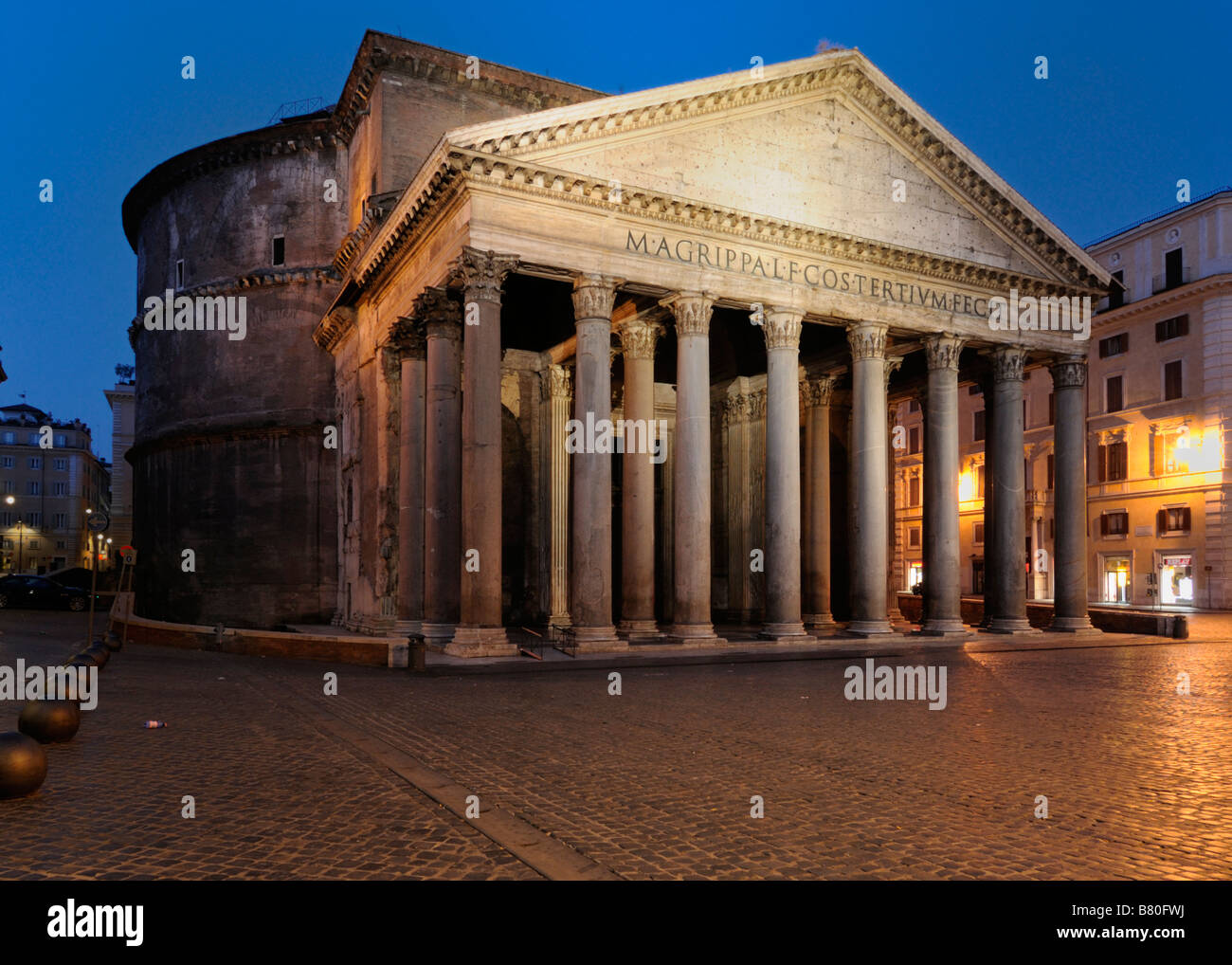 Pantheon Roma Foto Stock