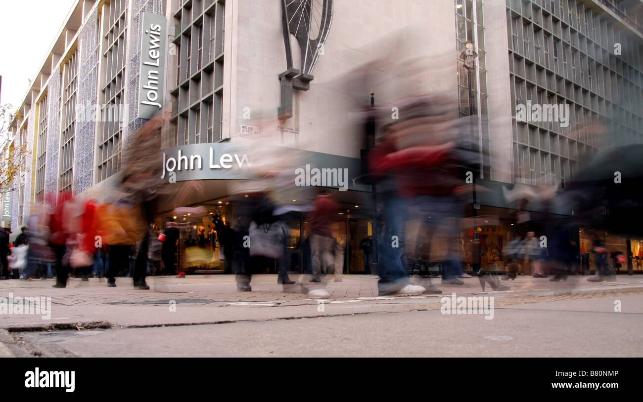 John Lewis Oxford Street London REGNO UNITO Foto Stock