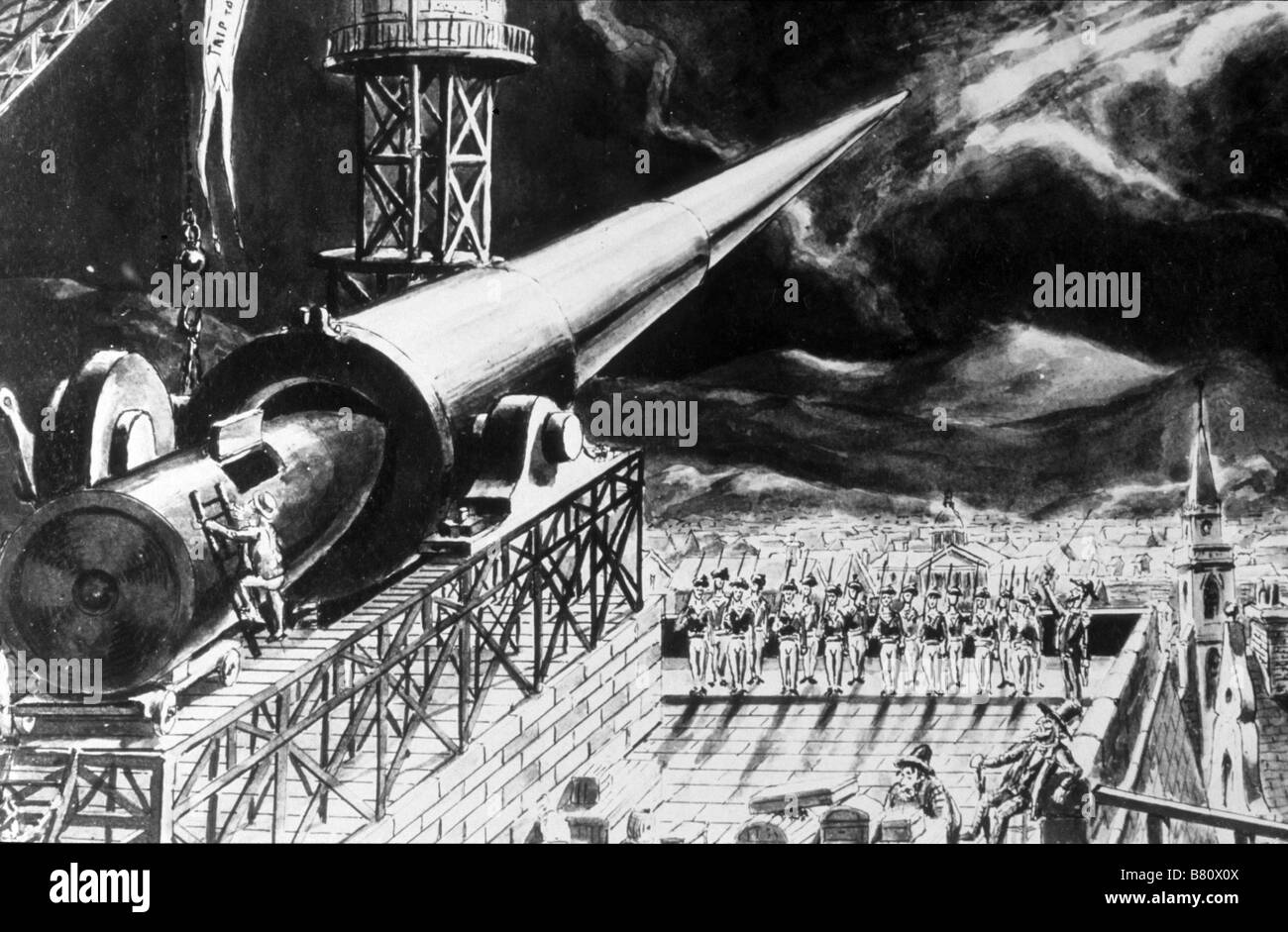 Le Voyage dans la lune viaggio verso la luna / un viaggio verso Marte Anno: 1902 - FRANCIA DIRETTORE: Georges Méliès Foto Stock