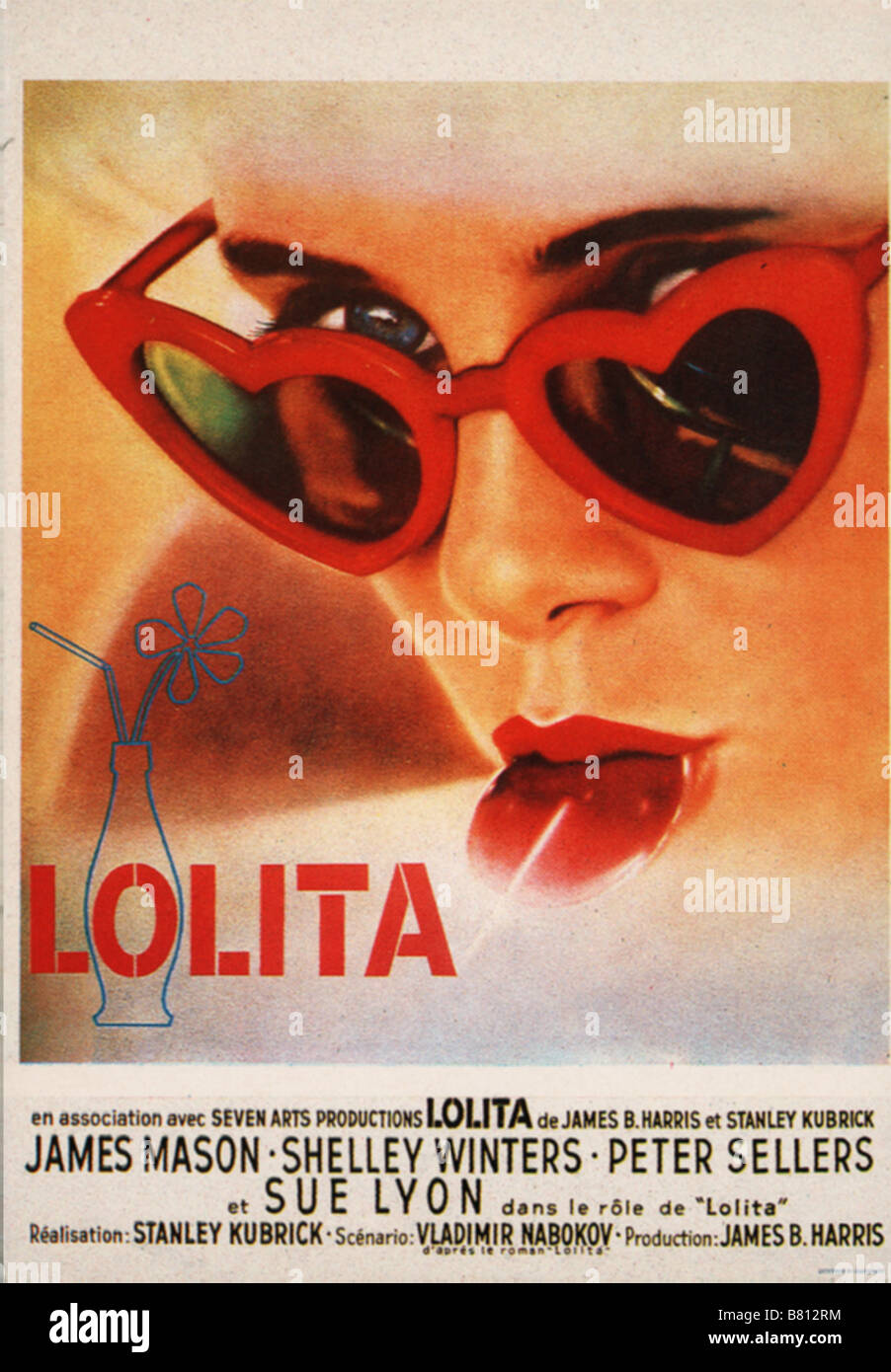 Lolita Anno: 1962 USA / UK Direttore: Stanley Kubrick poster (Fr) Foto Stock