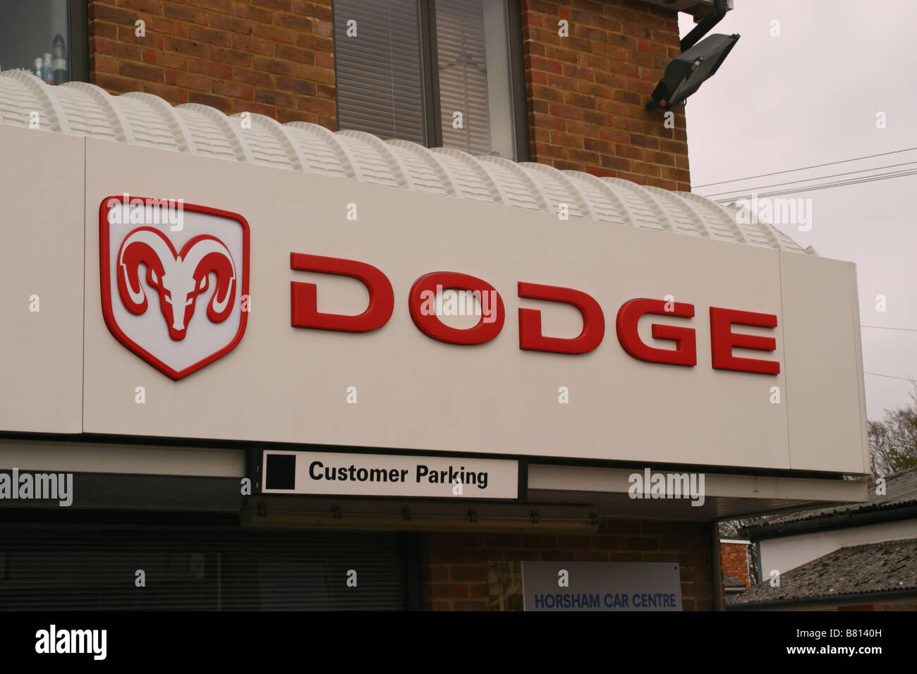 Chrysler concessionaria auto REGNO UNITO Foto Stock Chrysler concessionaria auto REGNO UNITO Foto Stock