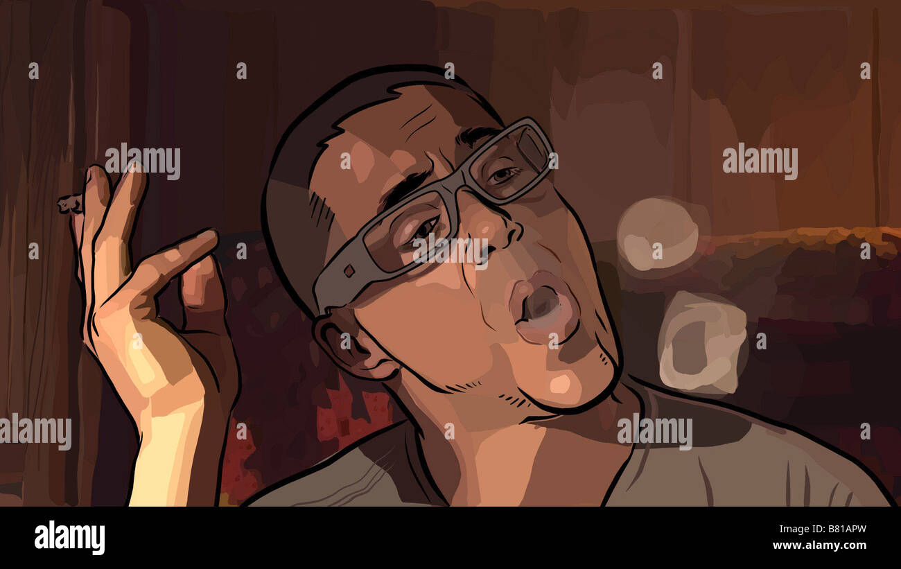 A Scanner Darkly Anno: 2006 USA animazione Direttore: Richard Linklater Foto Stock