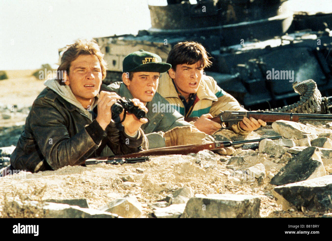 L'aube Rouge Red Dawn Anno: 1984 USA Patrick Swayze, C. Thomas Howell, Charlie Sheen Direttore: John Milius Foto Stock