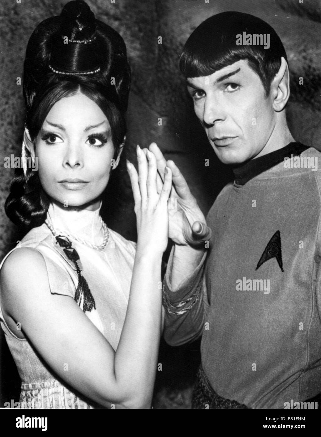 Star Trek serie TV 1966-1969 USA creato da Gene Roddenberry Leonard Nimoy Foto Stock