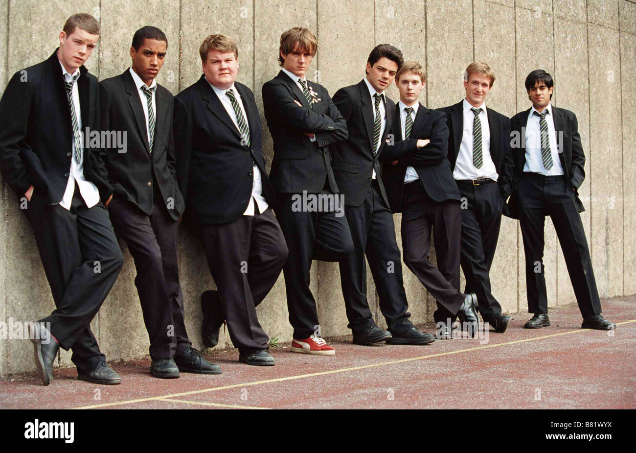 The History Boys Anno: 2006 - REGNO UNITO Russell Tovey, Samuel Anderson, James Corden, Andrew Knott, Dominic Cooper, Samuel Barnett, Jamie Parker, Sacha Dhawan Direttore: Nicholas Hytner Foto Stock