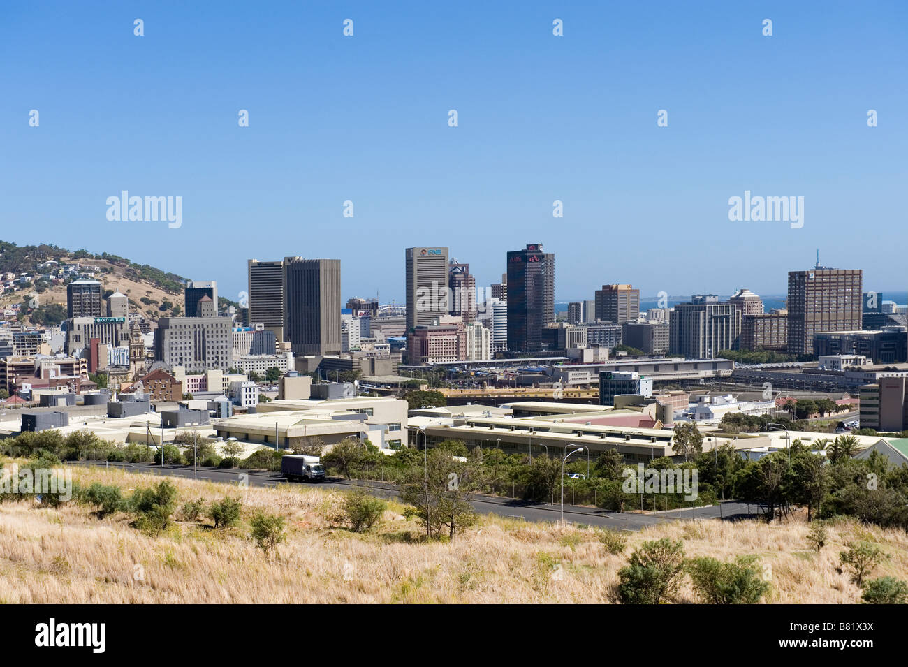 Skyline di Città del Capo Sud Africa Foto Stock