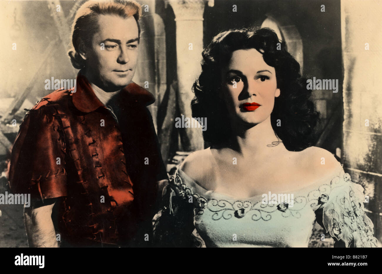 Le serment du Chevalier noir Il Cavaliere Nero Anno: 1954 Stati Uniti d'America Alan Ladd, Patricia Medina Direttore: Tay Garnett Foto Stock