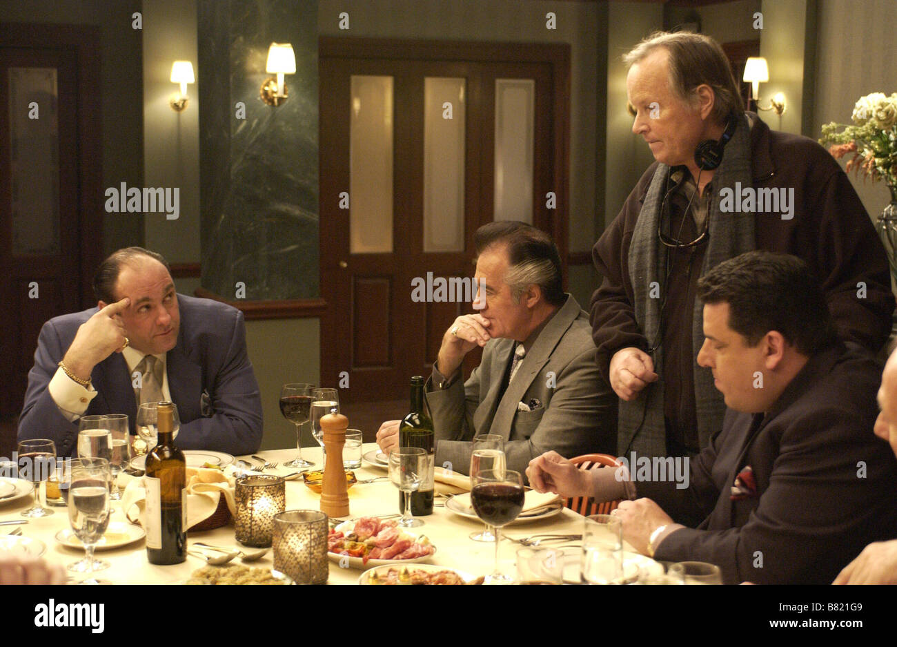 I Soprani TV-serie 1999-2007 USA 2004 stagione 5 Creato da David Chase James Gandolfini, Tony Sirico Foto Stock