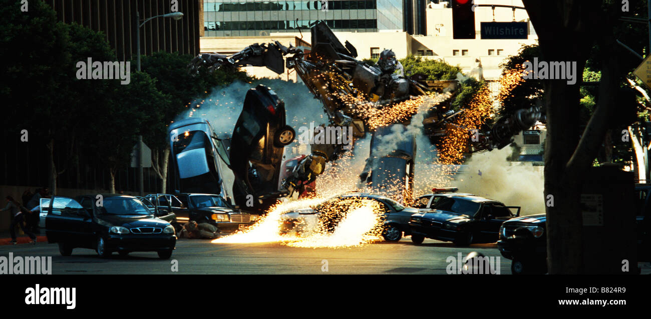 Trasformatori trasformatori Anno: 2007 USA Direttore: Michael Bay Foto Stock