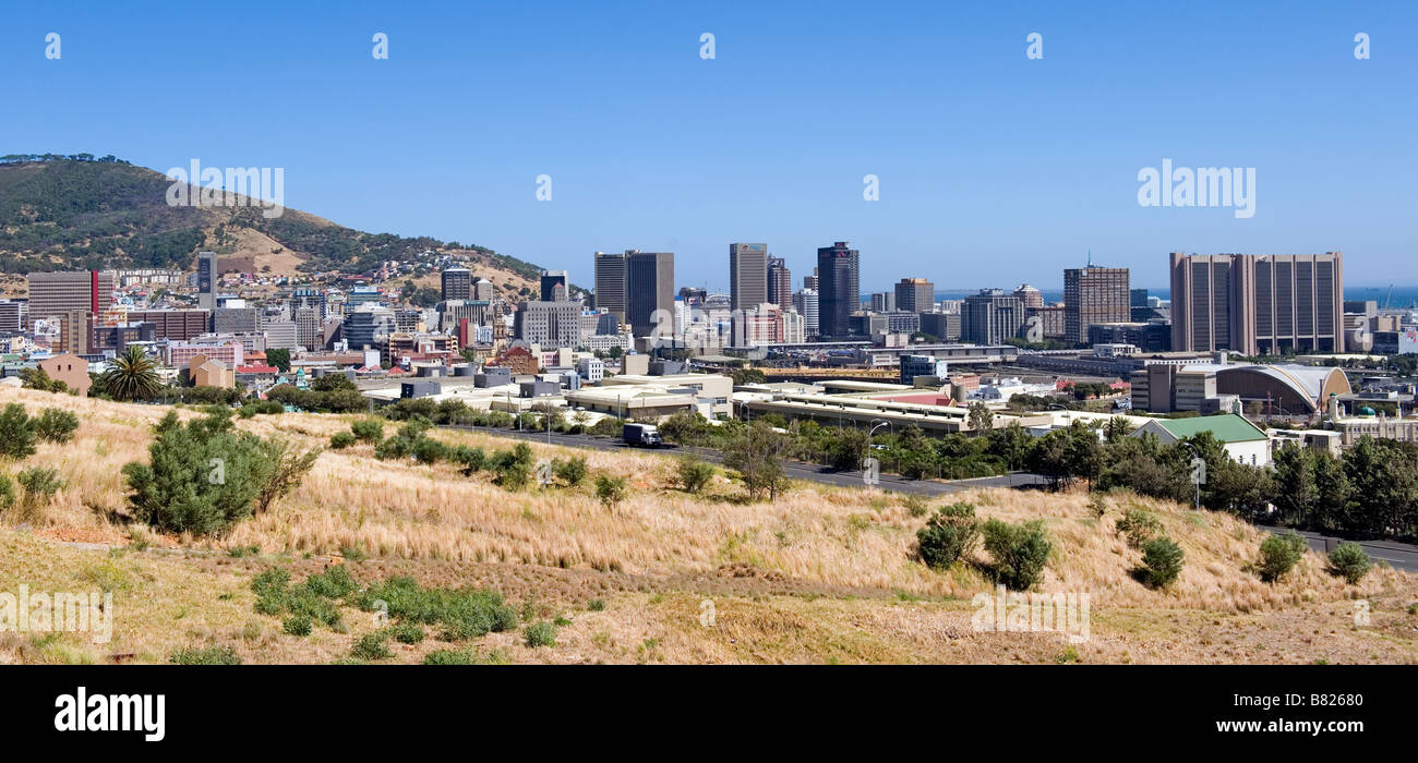 Skyline di Città del Capo Sud Africa Foto Stock