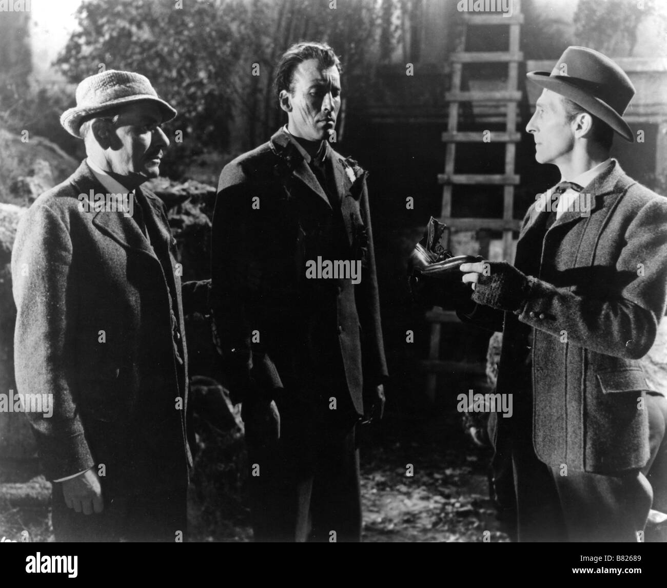 Il Segugio del Baskervilles Anno: 1959 - REGNO UNITO Direttore : Terence Fisher André Morell, Christopher Lee, Peter Cushing Foto Stock